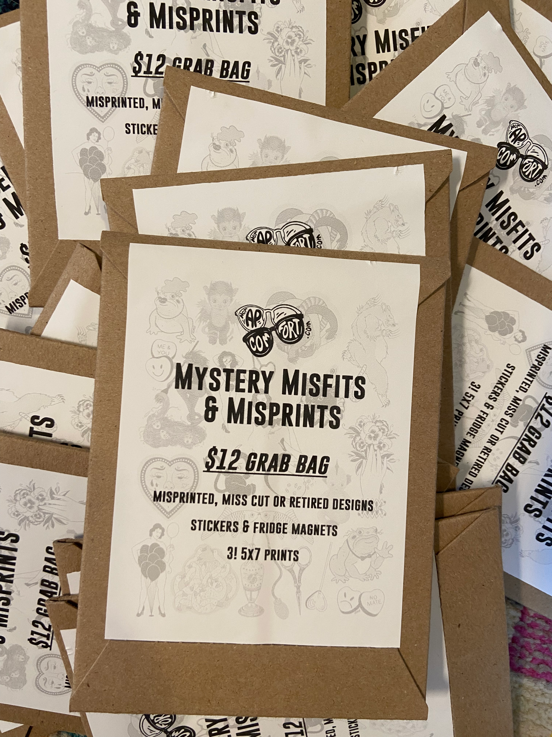 MYSTERY MISFITS & MISPRINTS