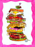 A Really Big Sandwich Print